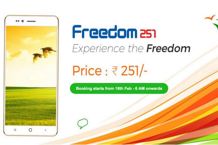The Freedom 251 is the cheapest smartphone in the world at 251 Rupees which is approximately $4