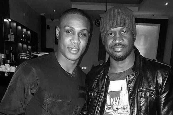 Peter Okoye and Watford striker Odion Ighalo