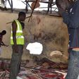 Photos from scene of mosque bomb blast in Maiduguri on October 23, 2015