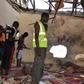 Photos from scene of mosque bomb blast in Maiduguri on October 23, 2015