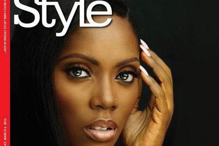 Tiwa Savage on the cover of Thisday Style