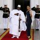 Gambia's President Yahya Jammeh and his wife Zineb Jammeh arrive for the official U.S.-Africa Leaders Summit dinner at the White House in Washington, in this August 5, 2014 file picture. REUTERS/Larry Downing/Files