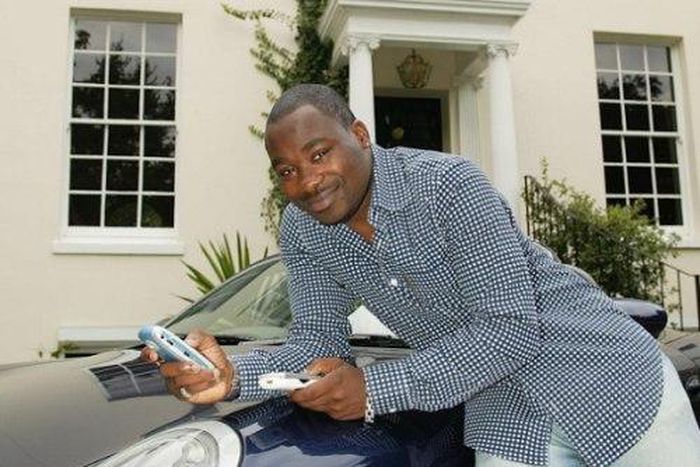 The photo Alexander Amosu posted on Instagram with the inspirational caption