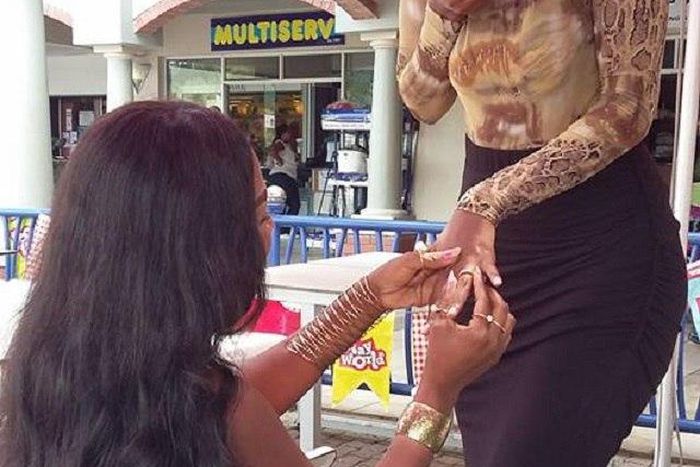 Ingrid MaPhefo Mashigo in cloud 9 over her proposal