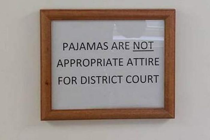 Judge goes viral after banning people from wearing pyjamas in court