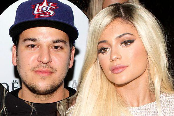 Rob Kardashian and Kylie Jenner