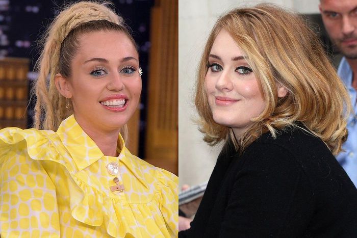 Miley Cyrus and Adele beefing?