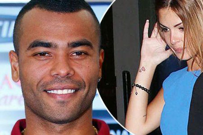 Ashley Cole and Sharon Canu