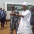 Governor Rauf Aregbesola takes Rotimi Amechi on tour of Federal roads in Osun State on February 4, 2016.