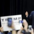 Trump holds lead in New Hampshire, rebuked for profanity by Bushes