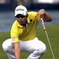 Song Young-han of South Korea prepares to putt on the sixth hole during the third round of the SMBC Singapore Open golf tournament at Sentosa's Serapong golf course in Singapore January 30, 2016. REUTERS/Edgar Su