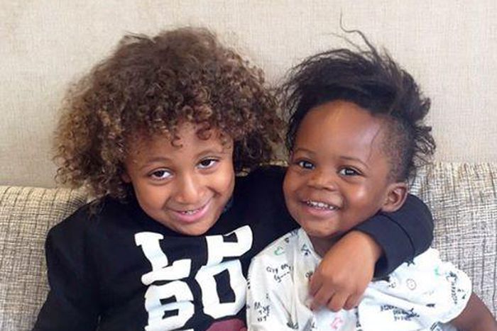 Obafemi Martins' children, Ken and TY