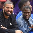 Drake and Kevin Hart