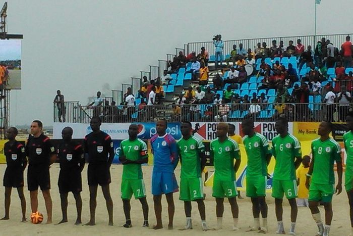 The sand beach Eagles of Nigeria have been called to camp for an SA Invitational and African Beach Soccer Championship