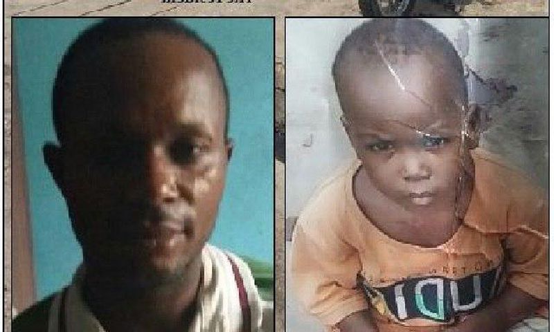 Godwin Onyeisi and his missing daughter, Success