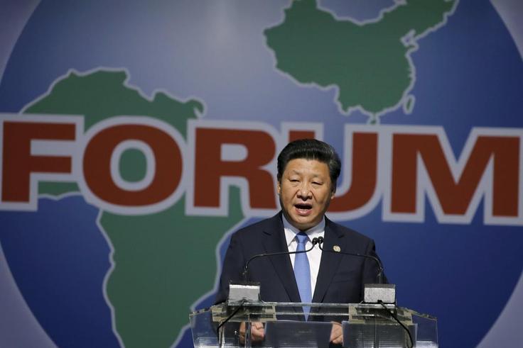 China's Xi cheers African leaders with pledge of $60 bln development aid