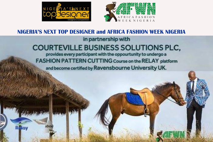 Register for the Nigeria's Next Top Designer and instantly get a free Online Fashion Pattern Cutting with a certificate from Ravernsbourne UK.