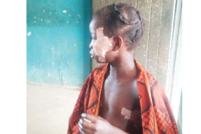Tope Oke, the child victim