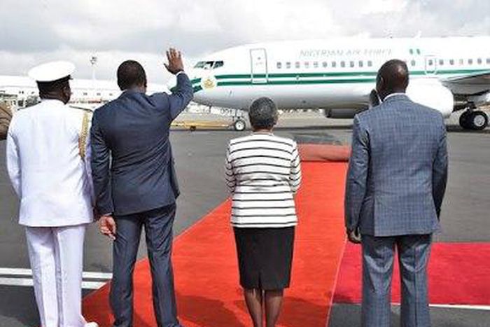 President Muhammadu Buhari departs Kenya on January 29, 2016