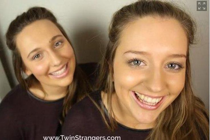 Identical strangers stunned when they bump into each other while studying in Germany