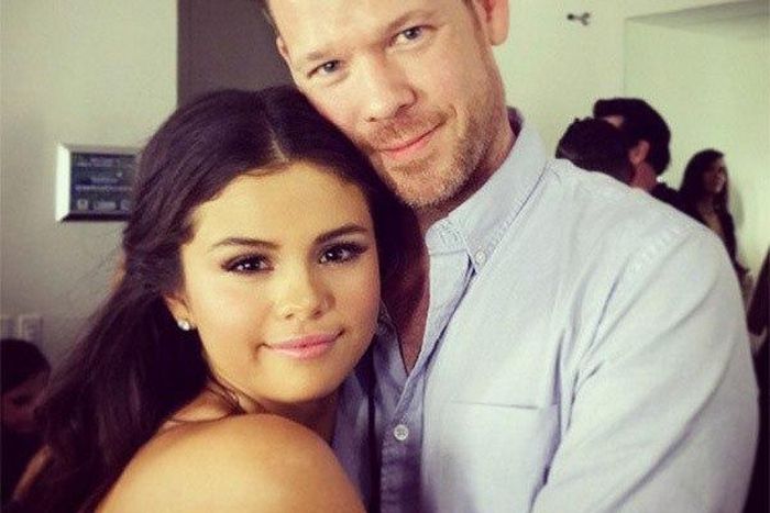 Selena Gomez and makeup artist, Jake Bailey