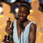 Lupita Nyong'o won Oscars for best supporting actress for her role in  '12 Years A Slave'