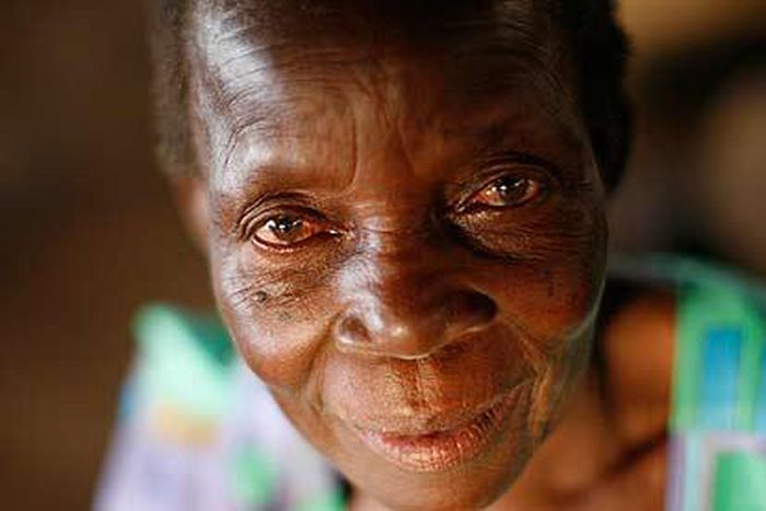 Old African woman