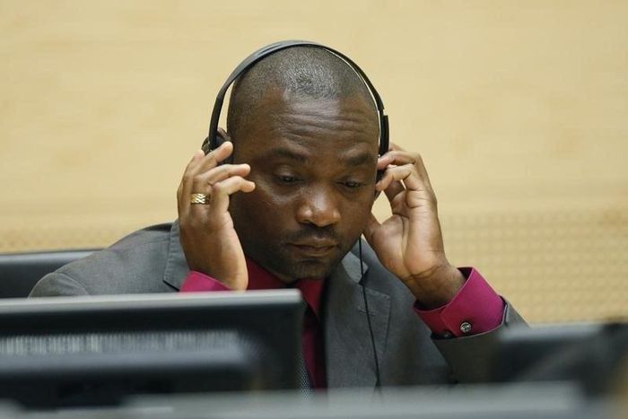 Germain Katanga, a Congolese national, sits in the courtroom of the ICC during the closing statements in the trial against Katanga and Ngudjolo Chui in The Hague May 15, 2012. REUTERS/Michael Kooren