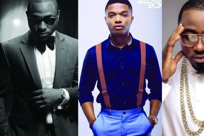 Davido, Wizkid, Ice Prince