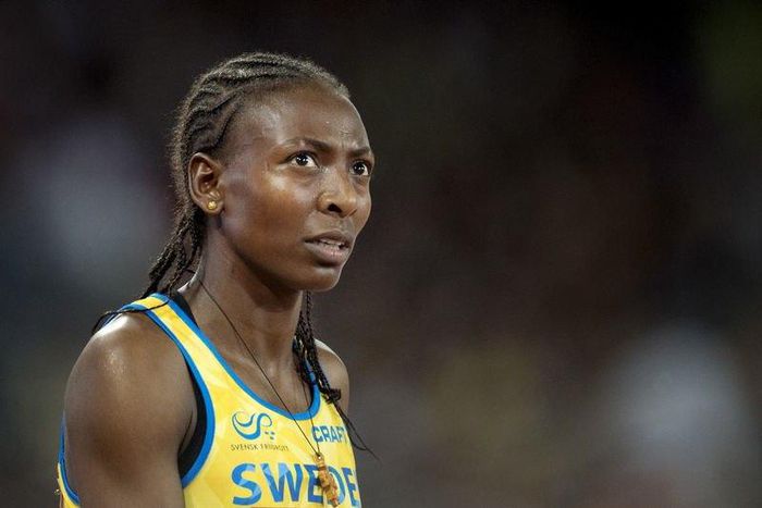 Sweden's 1,500 metres indoor world champion Abeba Aregawi is pictured in Beijing in this August 25, 2015 file photo.  REUTERS/Jessica Gow/TT News Agency/Files