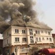 SURE-P Office gutted by fire.