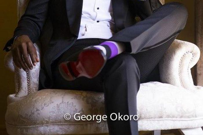 Ebuka Obi-Uchendu on his wedding day