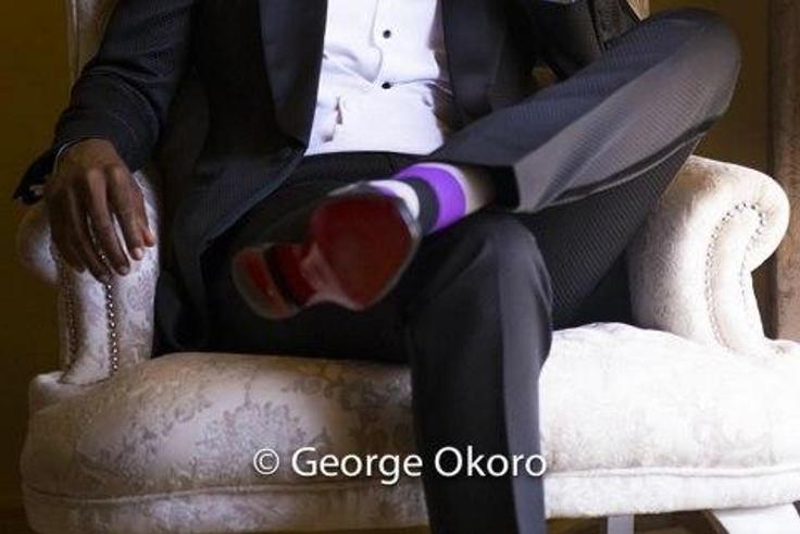 Ebuka Obi-Uchendu on his wedding day