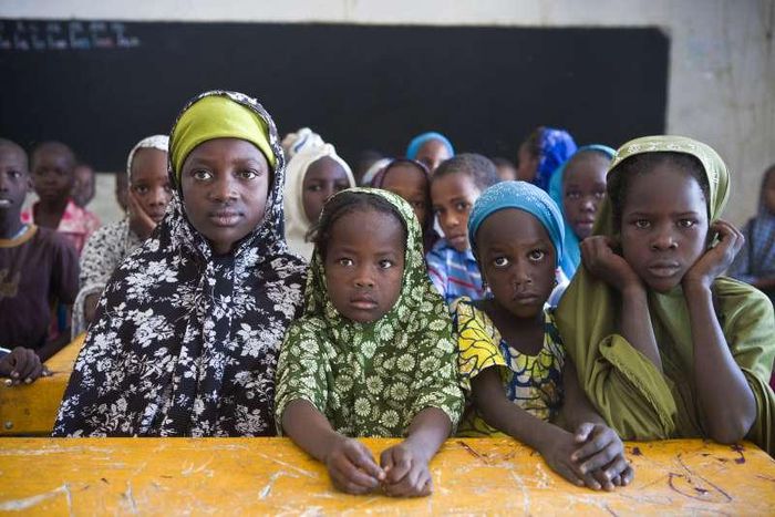 Young refugees...they should be studying.