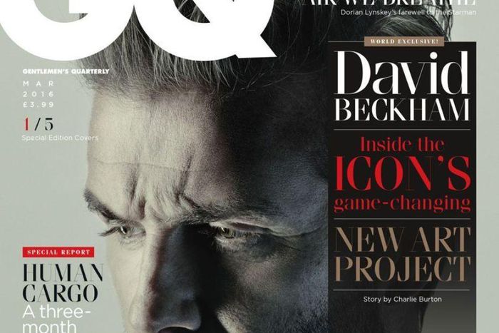 David Beckham for GQ