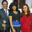 Omotola, Tina Knowles & Richard Lawson