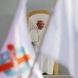 Laser beam pointed at popes plane at start of Mexico visit