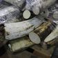 More than 500 pieces of ivory tusks are displayed after being seized by the Customs and Excise Department in Hong Kong November 16, 2012. REUTERS/Bobby Yip