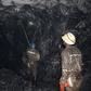 Mine workers are pictured at the Freda Rebecca gold mine in Bindura town February 7, 2015.   REUTERS/Philimon Bulawayo