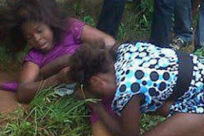 This is a case of two fighting