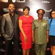 Prince Tonye Princewill, Executive Producer; Wangi Mba-Uzoukwu, Regional Director, M-net West Africa; Major General, Rogers Ibe Nicholas, Chief of Civil Military Affairs, Army HQ.; Rita Dominic, Nollywood Actress and Adonijah Owiriwa, Executive Produce...
