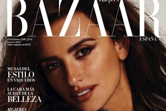Penelope Cruz covers Harper's Bazaar Spain