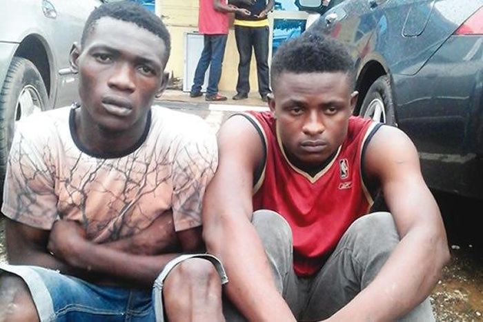 Morufu Liadi and Rilwan Balogun