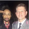 Denrele Edun and Colonel Gerhard Klaffus.