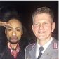 Denrele Edun and Colonel Gerhard Klaffus.