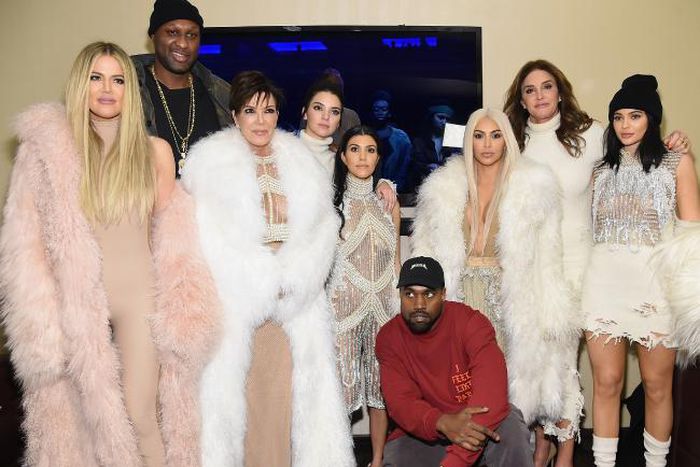The Kardashians, Lamar Odom, at a Yeezy season 3 fitting with Kanye West