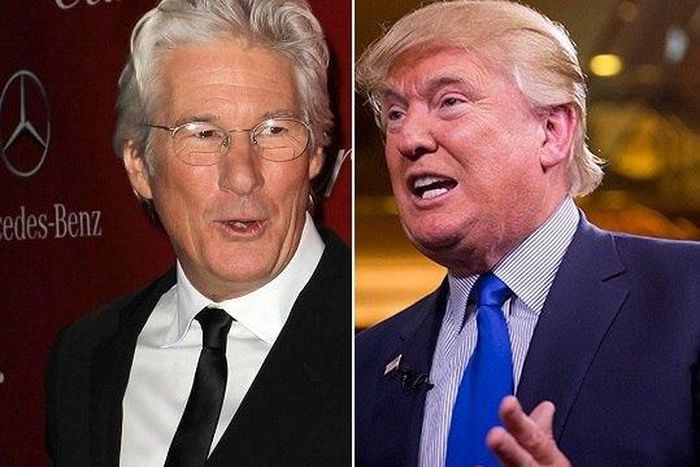 Richard Gere and Donald Trump