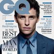 Eddie on the cover of British GQ
