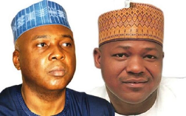 Bukola Saraki and Yakubu Dogara