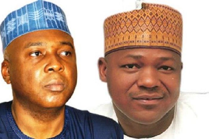 Bukola Saraki and Yakubu Dogara